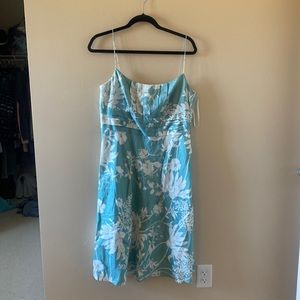 Ann Taylor floral mini sundress